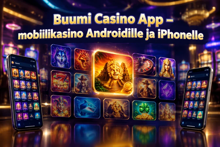 App Buumi Casino - mobiilikasino Androidille ja iPhonelle