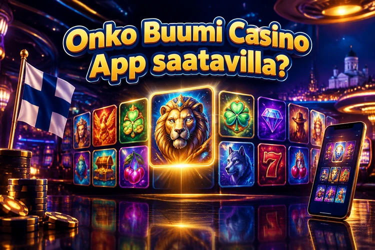 Onko Buumi Casino App saatavilla?