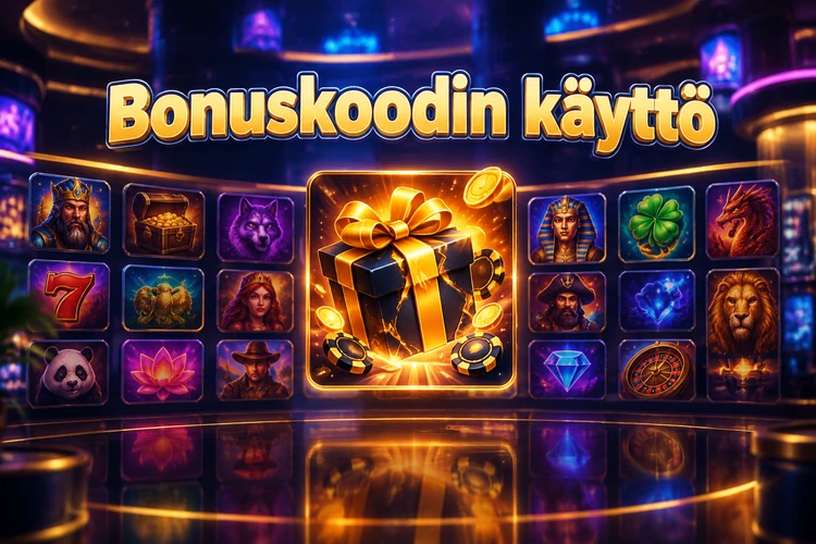 Bonuskoodin käyttö